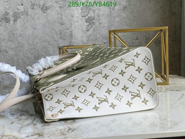 Louis Vuitton 1:1 Mirror Replica Spring in the City Khaki and Beige Empreinte OnTheGo MM YB46192231276