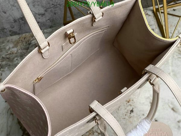 Louis Vuitton 1:1 Mirror Replica Spring in the City Khaki and Beige Empreinte OnTheGo MM YB46192231276