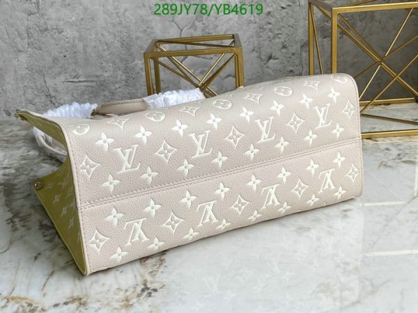 Louis Vuitton 1:1 Mirror Replica Spring in the City Khaki and Beige Empreinte OnTheGo MM YB46192231276