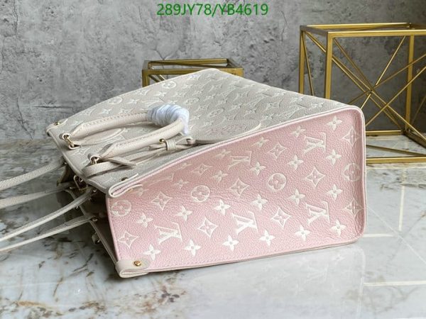 Louis Vuitton 1:1 Mirror Replica Spring in the City Khaki and Beige Empreinte OnTheGo MM YB46192231276