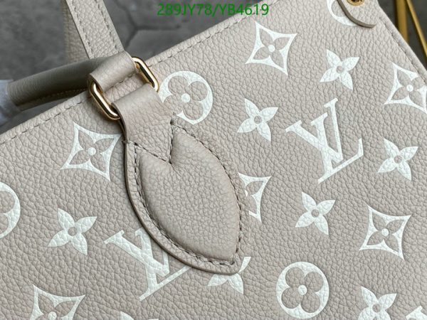 Louis Vuitton 1:1 Mirror Replica Spring in the City Khaki and Beige Empreinte OnTheGo MM YB46192231276