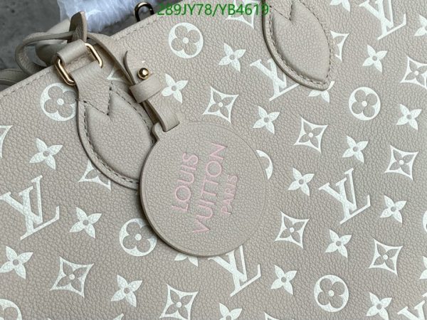 Louis Vuitton 1:1 Mirror Replica Spring in the City Khaki and Beige Empreinte OnTheGo MM YB46192231276