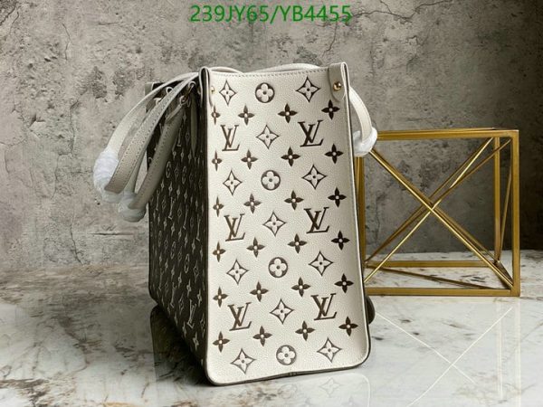 Louis Vuitton 1:1 Mirror Replica Spring in the City Khaki and Beige Empreinte OnTheGo YB44559654387