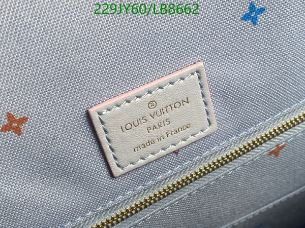 Louis Vuitton 1:1 Mirror Replica  Spring in the City Sunrise Monogram OnTheGo GM LB86621131256