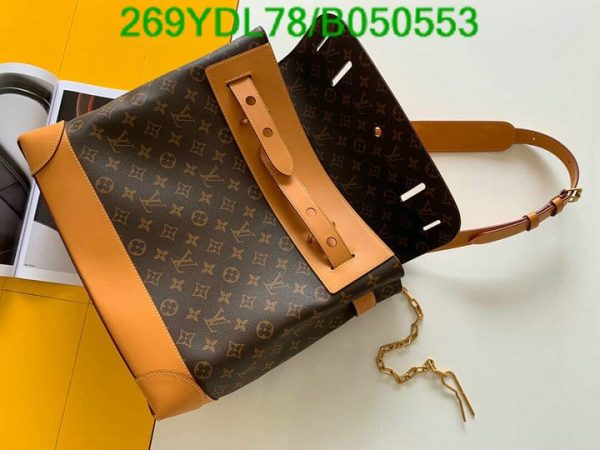 Louis Vuitton 1:1 Mirror Replica Steamer Bag Monogram Eclipse Canvas PM B050553312456