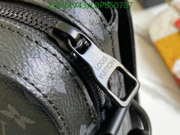 Louis Vuitton 1:1 Mirror Replica Steamer messenger Dark grey  LBP0507079675