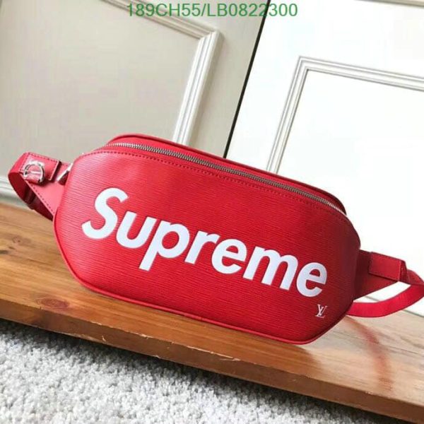 Louis Vuitton 1:1 Mirror Replica Supreme Epi Bumbag LB08223002697