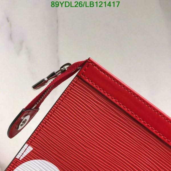 Louis Vuitton 1:1 Mirror Replica Supreme Red Epi Pochette Jour LB12141731245