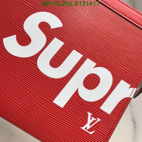 Louis Vuitton 1:1 Mirror Replica Supreme Red Epi Pochette Jour LB12141731245