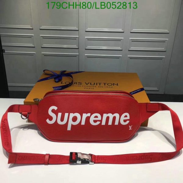 Louis Vuitton 1:1 Mirror Replica Supreme bumbag LB05281320312