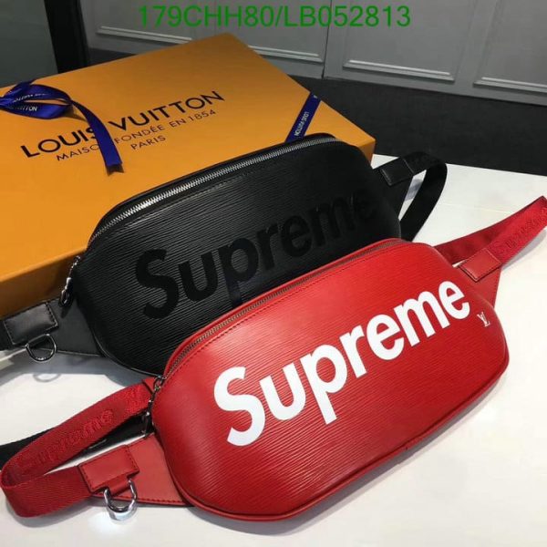 Louis Vuitton 1:1 Mirror Replica Supreme bumbag LB05281320312