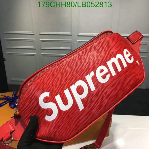 Louis Vuitton 1:1 Mirror Replica Supreme bumbag LB05281320312