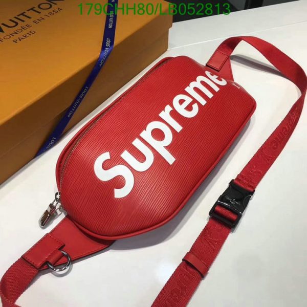 Louis Vuitton 1:1 Mirror Replica Supreme bumbag LB05281320312