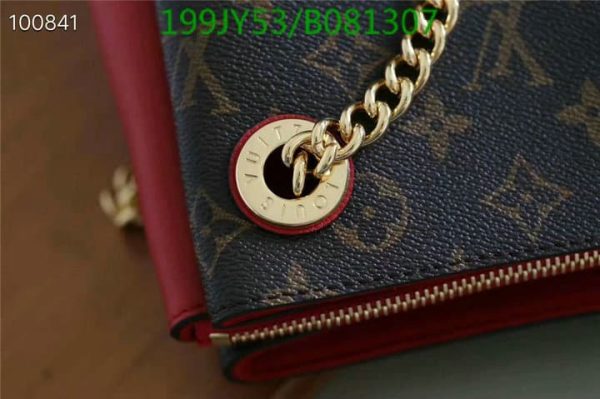 Louis Vuitton 1:1 Mirror Replica Surene Handbag Monogram Canvas with Leather B081107137654