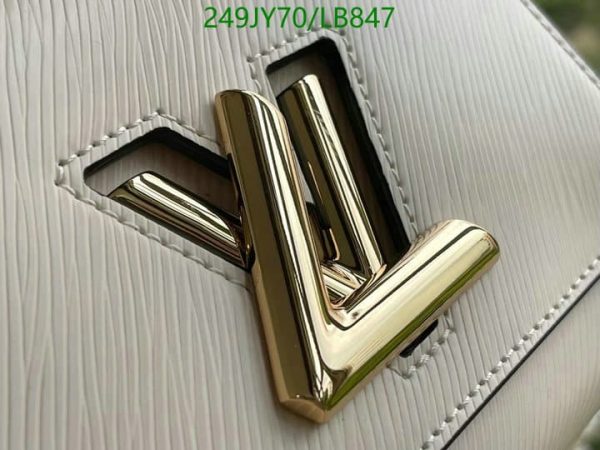 Louis Vuitton 1:1 Mirror Replica TWIST MM White LB84710412347