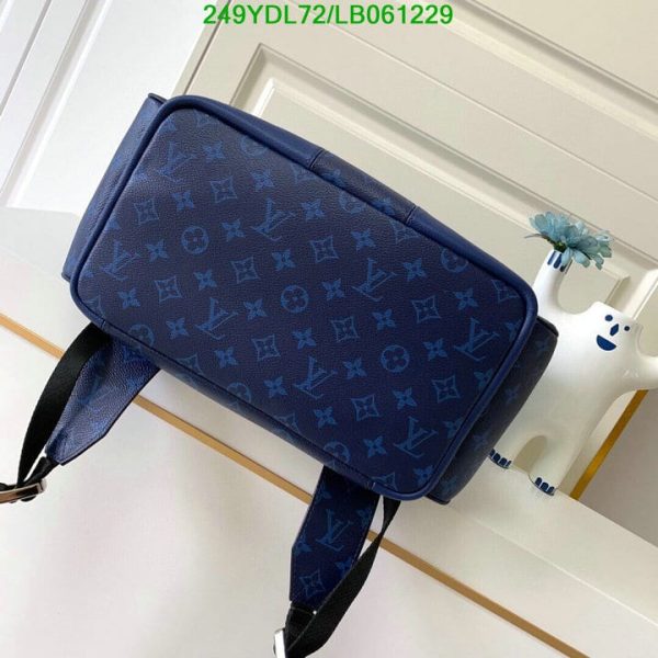 Louis Vuitton 1:1 Mirror Replica Taiga Monogram Eclipse Bagpack LB06122912589