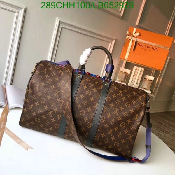 Louis Vuitton 1:1 Mirror Replica Taiga Outdoor Bandouliere Keepall Bag LB05292912589