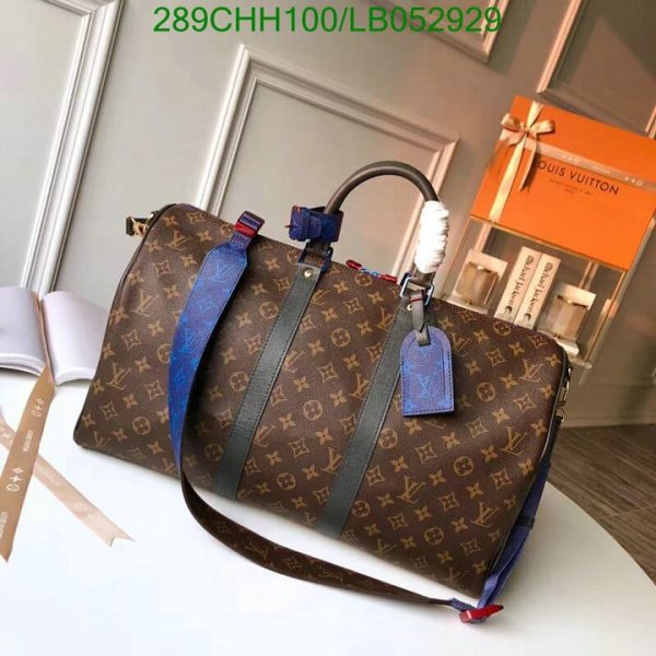 Louis Vuitton 1:1 Mirror Replica Taiga Outdoor Bandouliere Keepall Bag LB05292912589