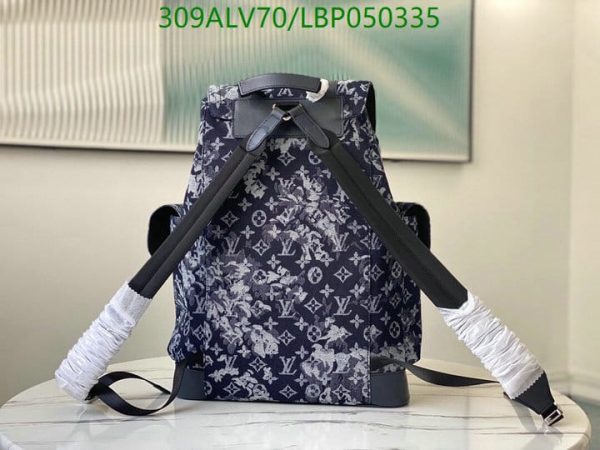 Louis Vuitton 1:1 Mirror Replica Tapestry Christopher PM Backpack LBP0503352368