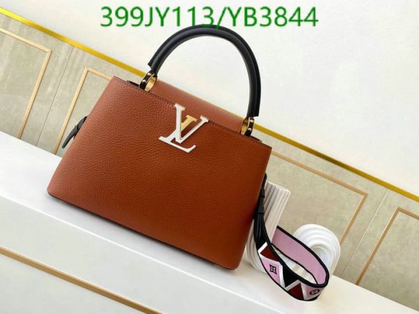 Louis Vuitton 1:1 Mirror Replica Taurillon Capucines GM Bag YB38442547896