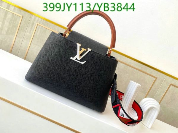 Louis Vuitton 1:1 Mirror Replica Taurillon Capucines GM Bag YB38442547896