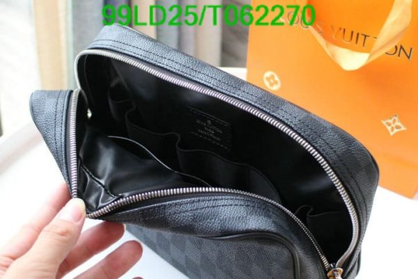 Louis Vuitton 1:1 Mirror Replica Toiletry Pouch Damier Graphite GM T062270672049