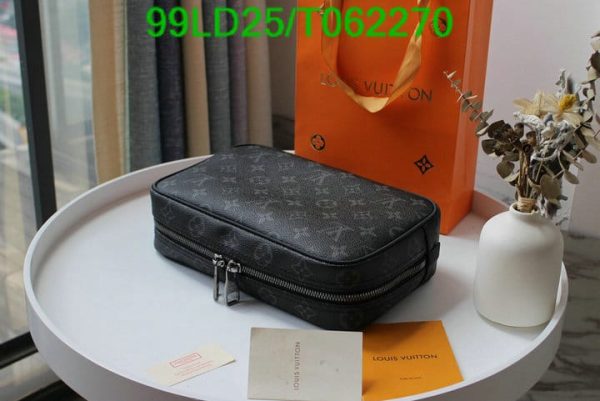 Louis Vuitton 1:1 Mirror Replica Toiletry Pouch Damier Graphite GM T062270672049