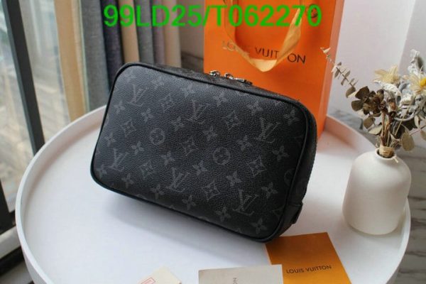 Louis Vuitton 1:1 Mirror Replica Toiletry Pouch Damier Graphite GM T062270672049