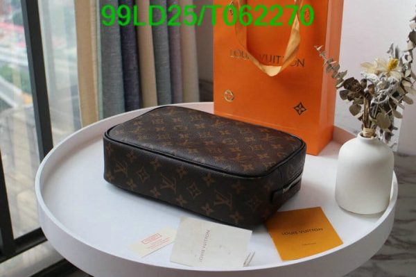 Louis Vuitton 1:1 Mirror Replica Toiletry Pouch Damier Graphite GM T062270672049