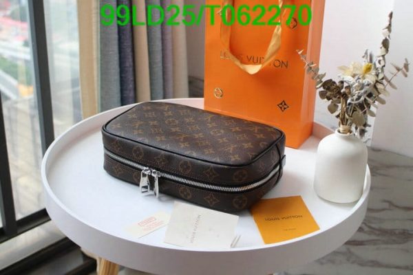 Louis Vuitton 1:1 Mirror Replica Toiletry Pouch Damier Graphite GM T062270672049