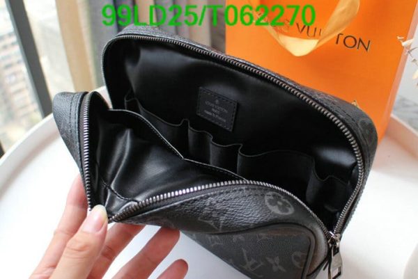 Louis Vuitton 1:1 Mirror Replica Toiletry Pouch Damier Graphite GM T062270672049