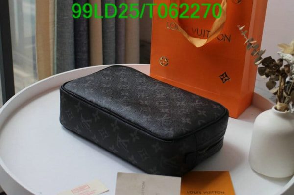 Louis Vuitton 1:1 Mirror Replica Toiletry Pouch Damier Graphite GM T062270672049