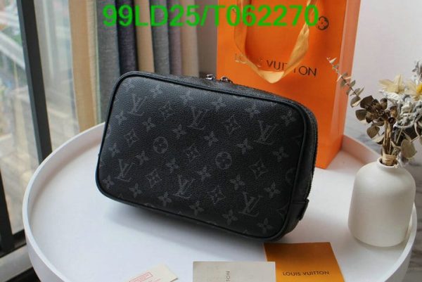 Louis Vuitton 1:1 Mirror Replica Toiletry Pouch Damier Graphite GM T062270672049