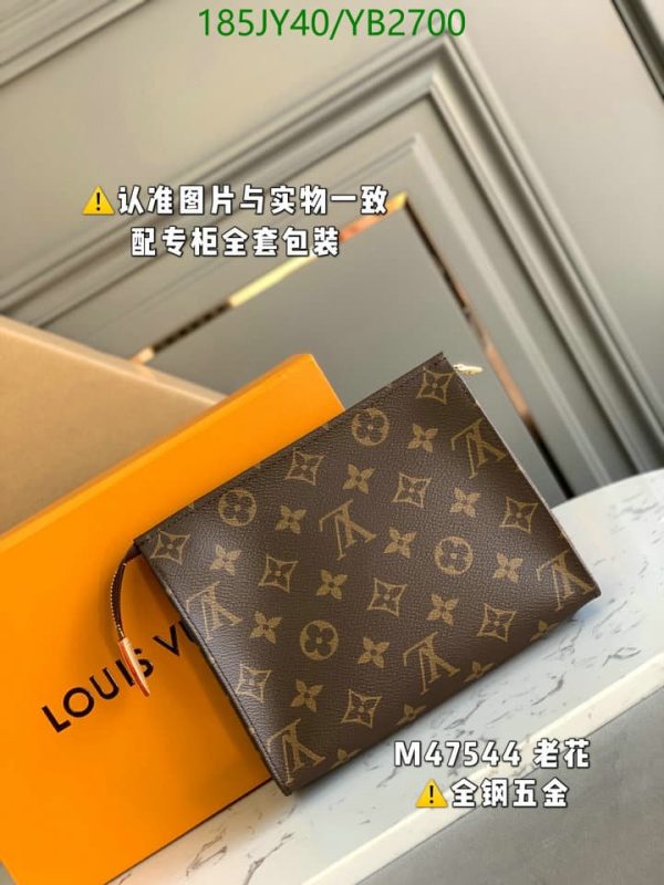 Louis Vuitton 1:1 Mirror Replica Toiletry Pouch YB27002698735