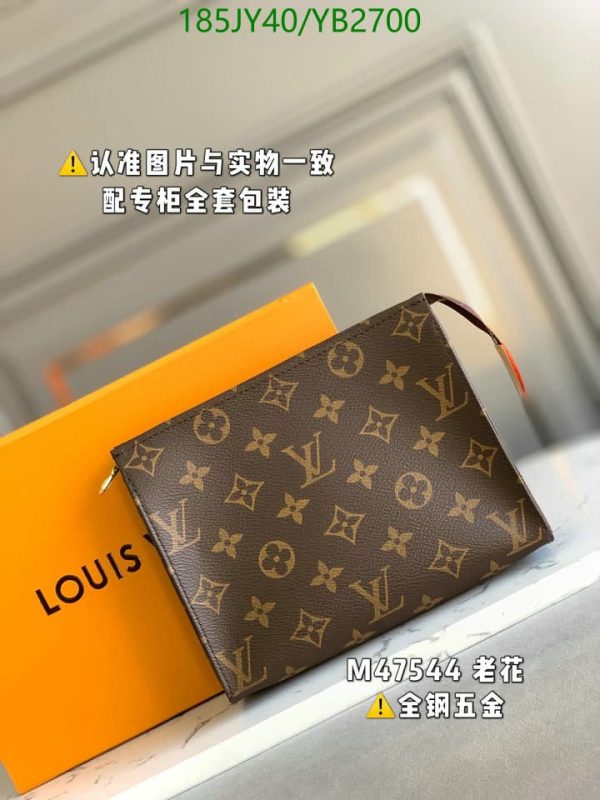 Louis Vuitton 1:1 Mirror Replica Toiletry Pouch YB27002698735