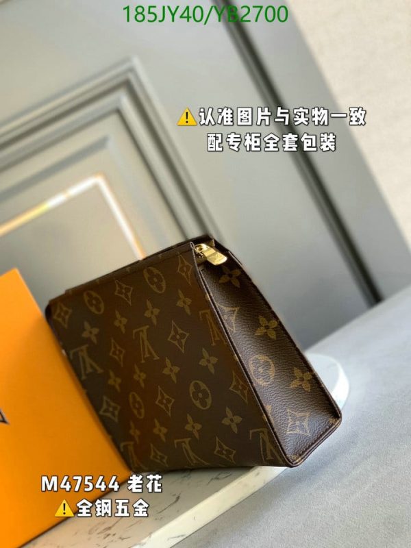 Louis Vuitton 1:1 Mirror Replica Toiletry Pouch YB27002698735