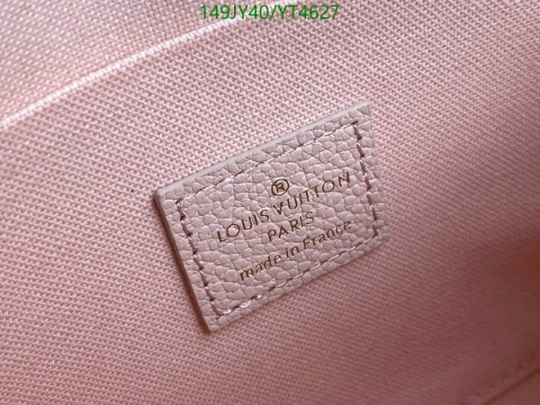 Louis Vuitton 1:1 Mirror Replica Tourterelle Empreinte Pochette Felicie YT46273125673