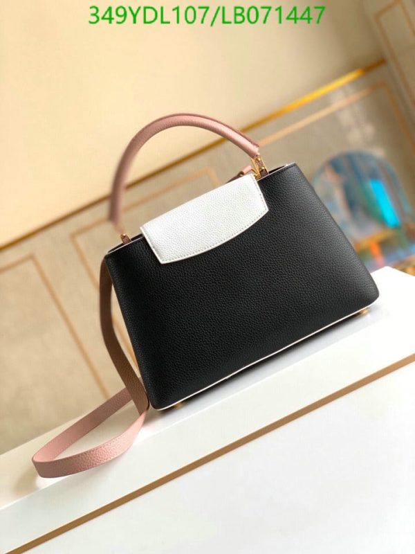 Louis Vuitton 1:1 Mirror Replica Tricolor Capucines Bag LB07144726984