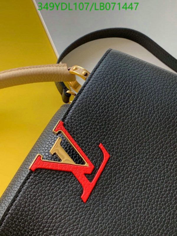 Louis Vuitton 1:1 Mirror Replica Tricolor Capucines Bag LB07144726984