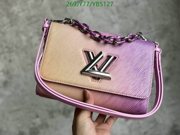 Louis Vuitton 1:1 Mirror Replica Twist Chain Wallet Bag YB51271254789