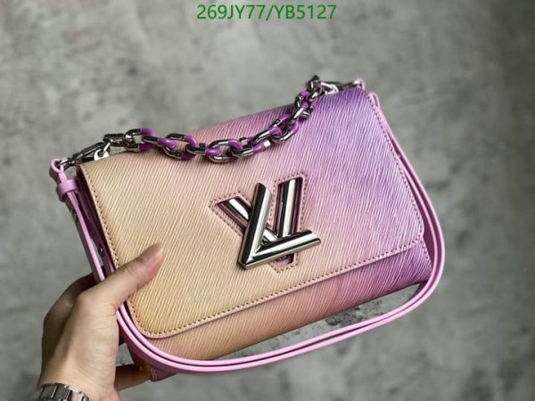 Louis Vuitton 1:1 Mirror Replica Twist Chain Wallet Bag YB51271254789