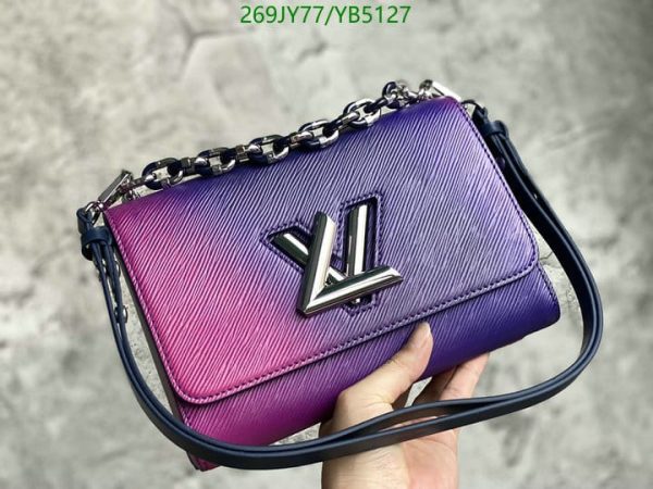 Louis Vuitton 1:1 Mirror Replica Twist Chain Wallet Bag YB51271254789