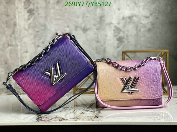 Louis Vuitton 1:1 Mirror Replica Twist Chain Wallet Bag YB51271254789