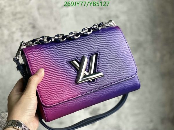 Louis Vuitton 1:1 Mirror Replica Twist Chain Wallet Bag YB51271254789