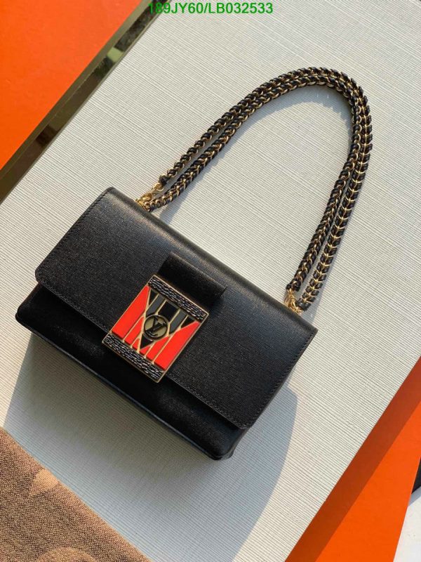 Louis Vuitton 1:1 Mirror Replica Twist MM Epi Leather Handbag LB03253331256