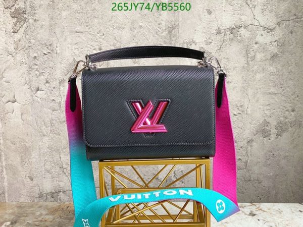 Louis Vuitton 1:1 Mirror Replica Twist MM – Black YB55601041236