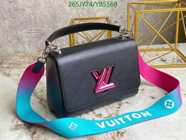 Louis Vuitton 1:1 Mirror Replica Twist MM – Black YB55601041236