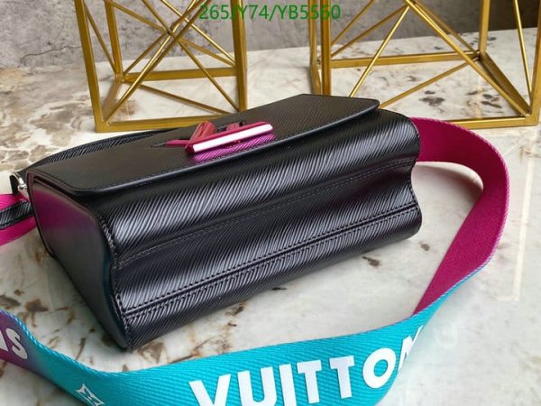 Louis Vuitton 1:1 Mirror Replica Twist MM – Black YB55601041236