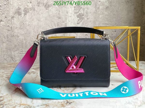 Louis Vuitton 1:1 Mirror Replica Twist MM – Black YB55601041236