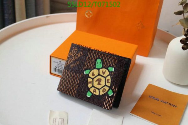 Louis Vuitton 1:1 Mirror Replica Unisex Multiple Wallet Giant Damier Ebene Canvas T071502417293